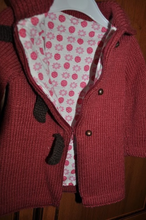 Пальто новое вязаное