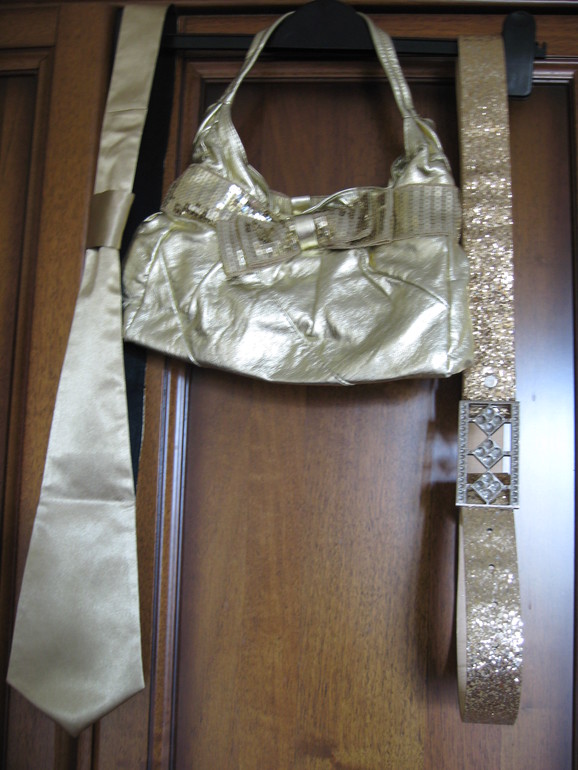 Сумка, галстук, ремень «Золотая какофония»