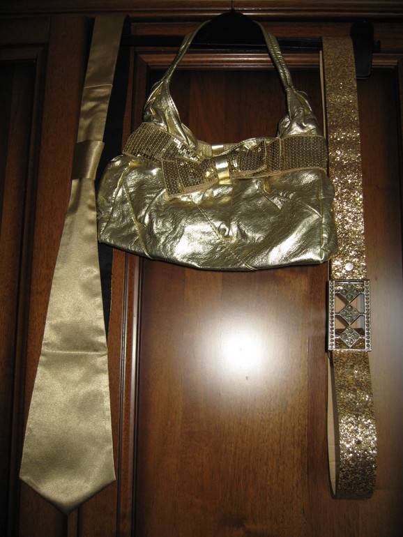 Сумка, галстук, ремень «Золотая какофония»