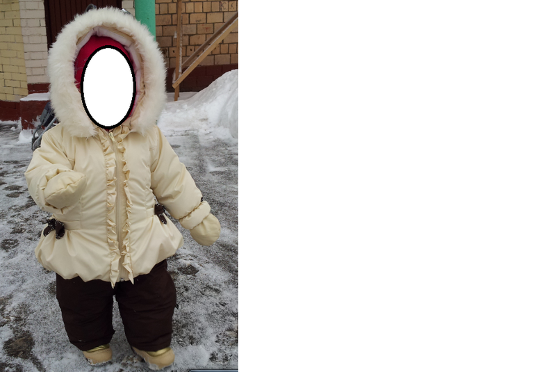 Комбинезоны малышке от полугода до 1,5 осень, зима