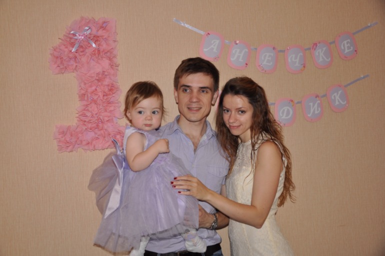 Моё праздничное оформление нашего Годика!)