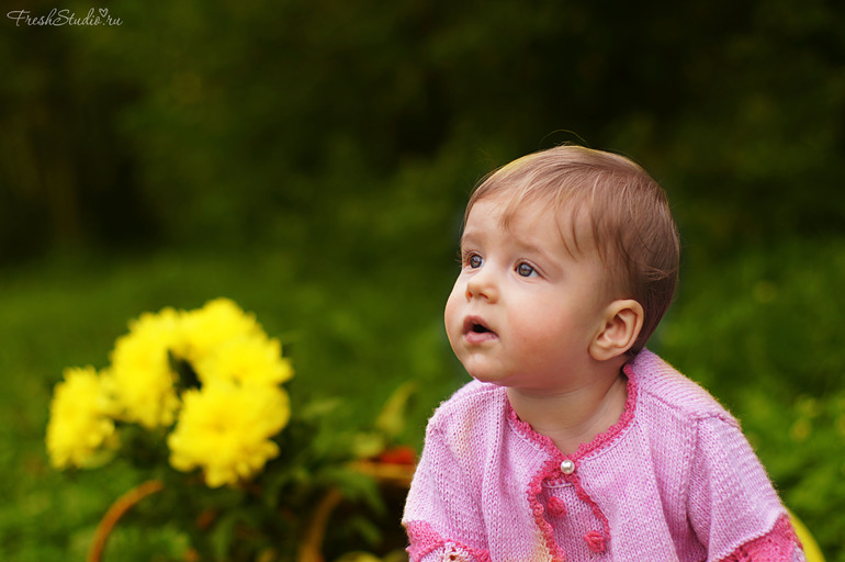 Включи 4 лета. Псряз у ребенка до года фото.