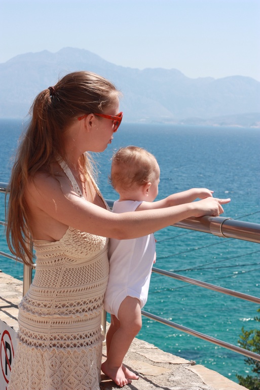 Крит. Знакомство с морем:)