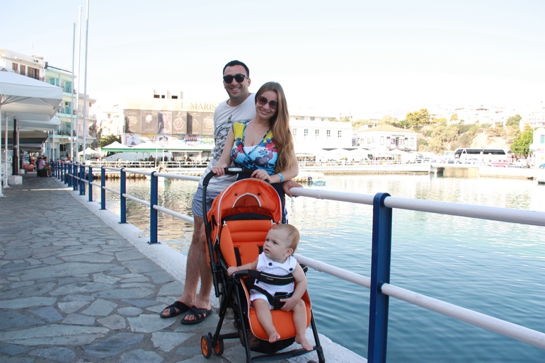 Крит. Знакомство с морем:)