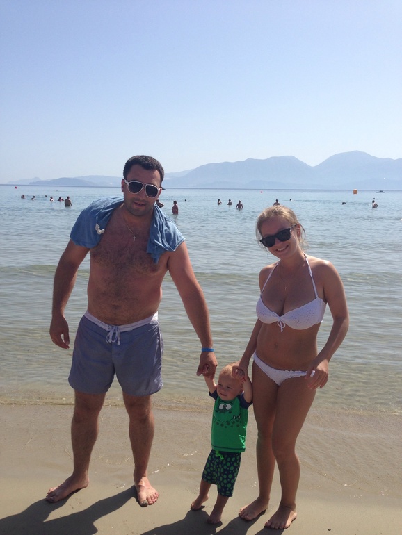 Крит. Знакомство с морем:)