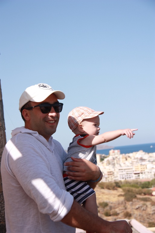 Крит. Знакомство с морем:)