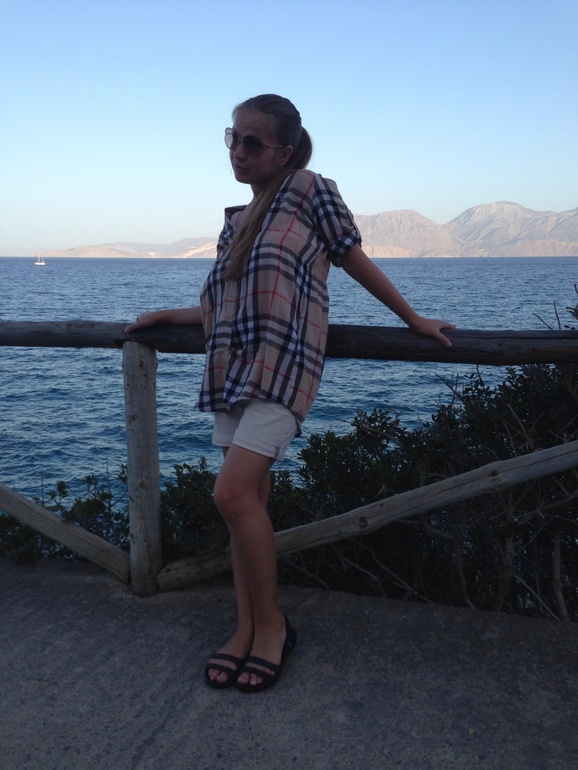 Крит. Знакомство с морем:)