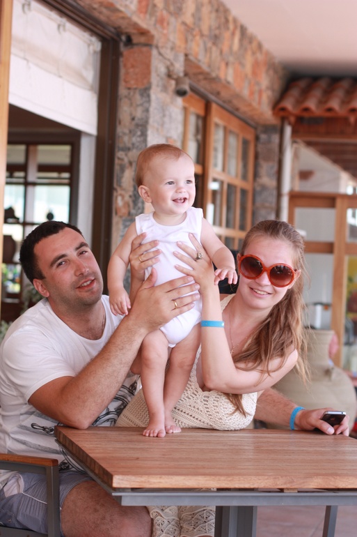 Крит. Знакомство с морем:)