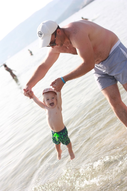 Крит. Знакомство с морем:)