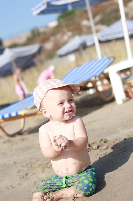 Крит. Знакомство с морем:)