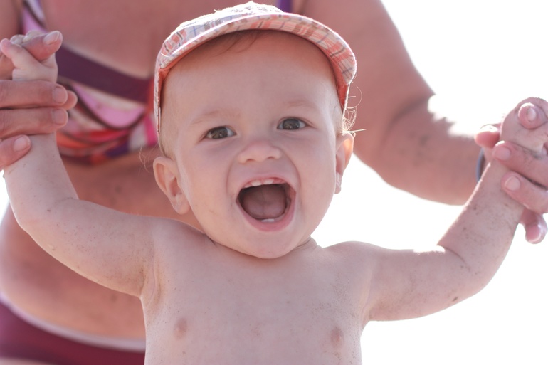 Крит. Знакомство с морем:)