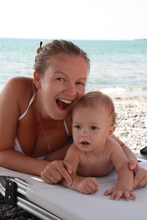 Крит. Знакомство с морем:)