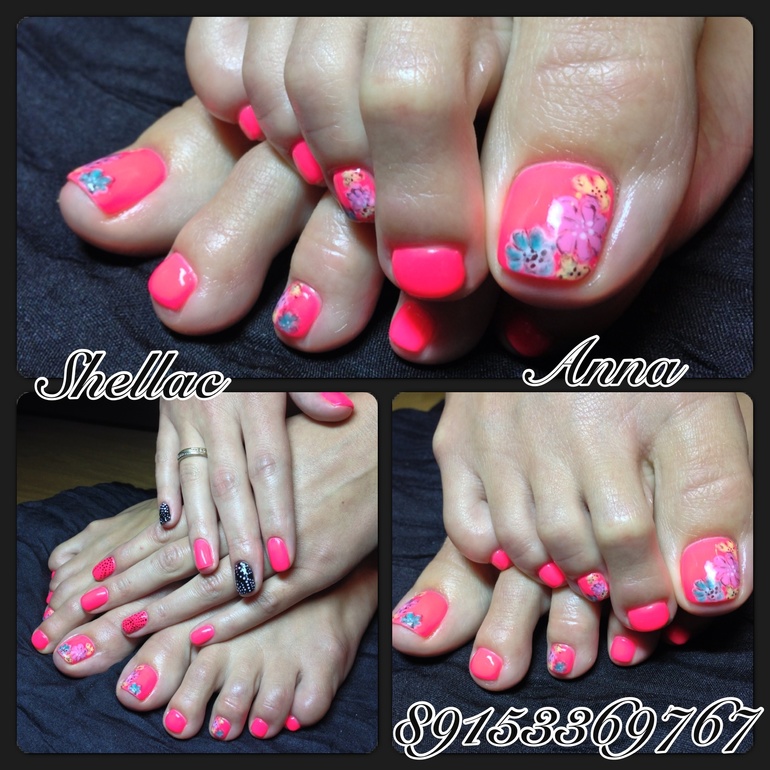 Маникюр и Педикюр,шеллак, shellac в Бутово