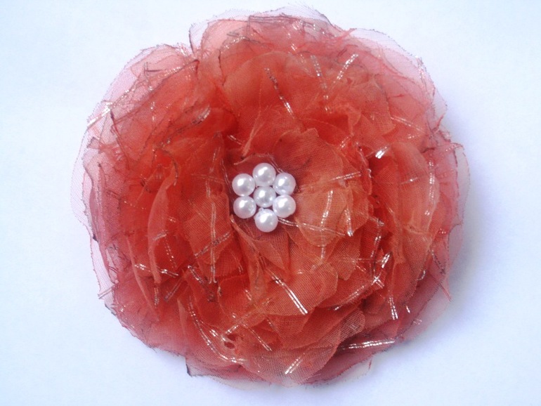 Броши из ткани ручной работы.Москва. (15.09.)