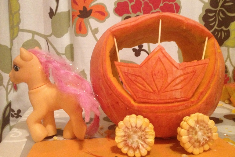 Веселый огород. Карета для Золушки