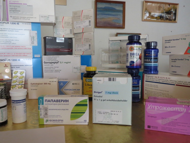 Медикаменты. Развлекаюсь вот, в ожидание месячных :-)