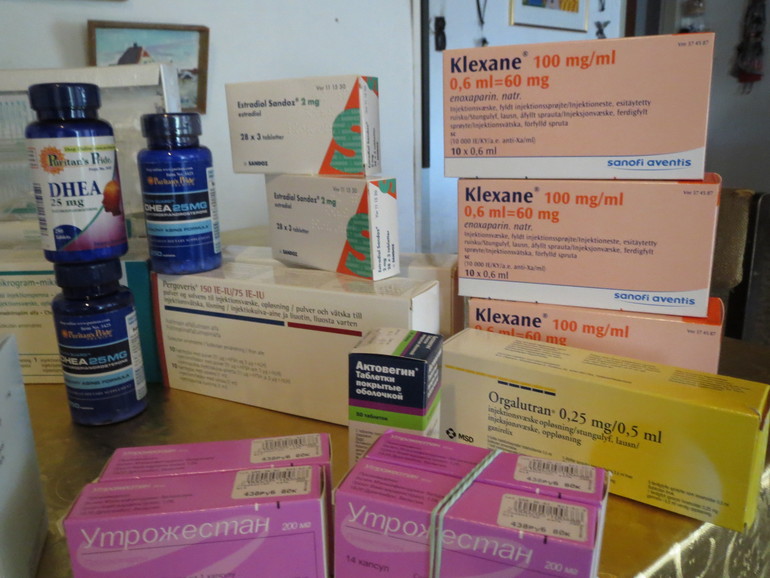 Медикаменты. Развлекаюсь вот, в ожидание месячных :-)