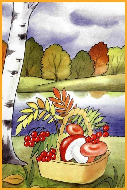 Материал для знакомства детей с временем года Осень