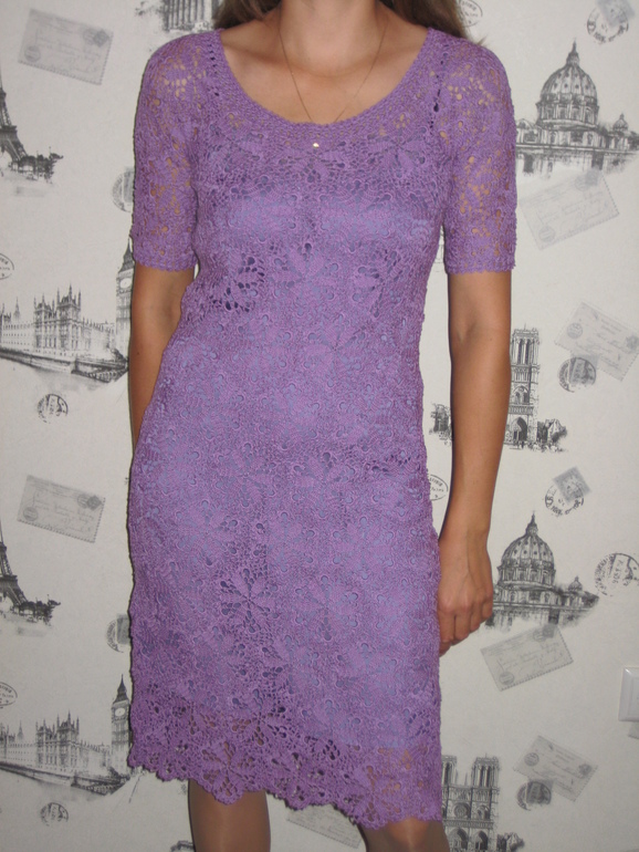 Платье и Свитер ручной работы. 44 р.