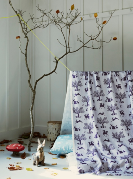 Нашла в инете идеи для детской