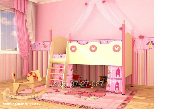 Нашла в инете идеи для детской