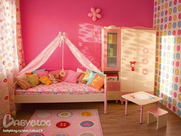 Нашла в инете идеи для детской