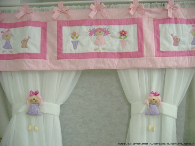 Нашла в инете идеи для детской