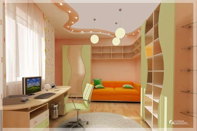 Нашла в инете идеи для детской