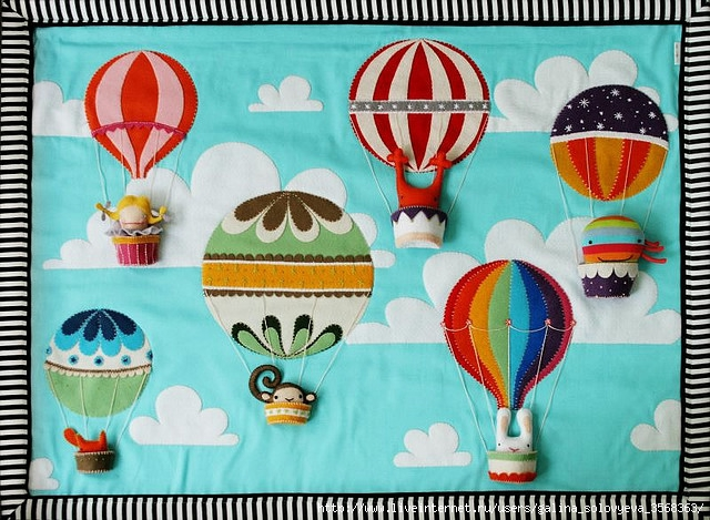 Нашла в инете идеи для детской