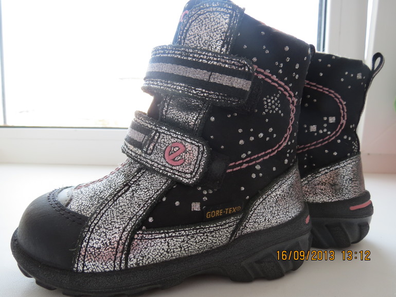 Сапожки для девочки ECCO gore-tex 21р. 1500р.Почта.