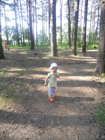 провели лето на даче!))