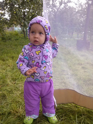 провели лето на даче!))