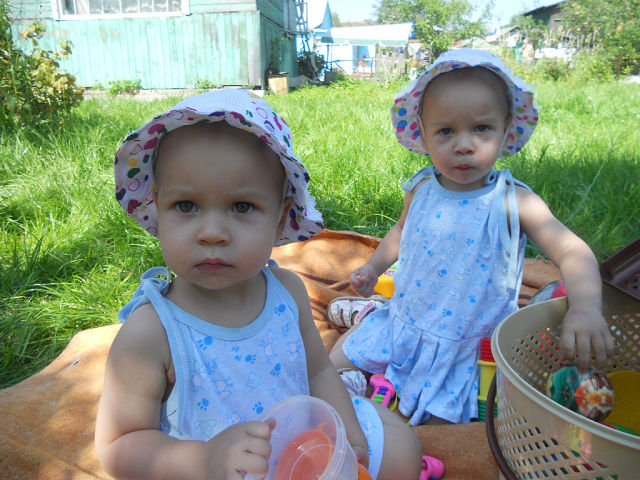 провели лето на даче!))