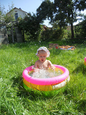 провели лето на даче!))