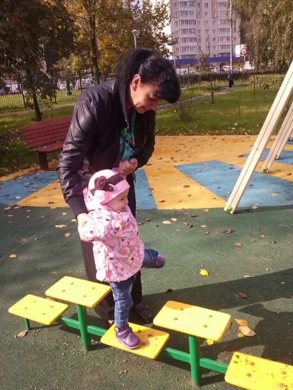 Гуляли в парке))