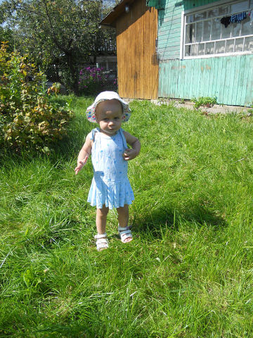 провели лето на даче!))