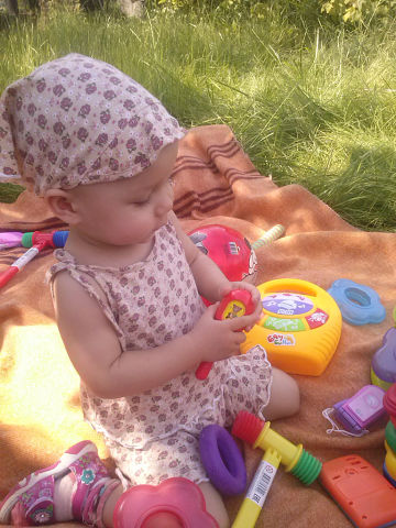 провели лето на даче!))