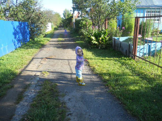 провели лето на даче!))