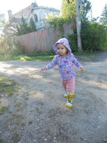 провели лето на даче!))