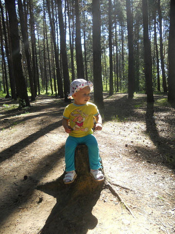 провели лето на даче!))