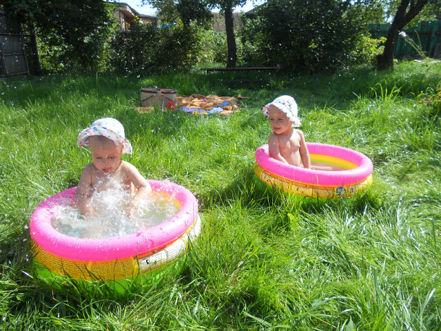 провели лето на даче!))