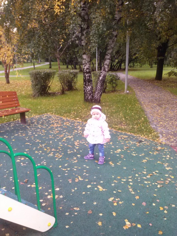 Гуляли в парке))