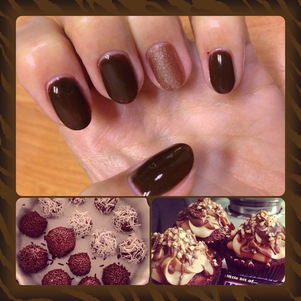 Шоколад на руках)