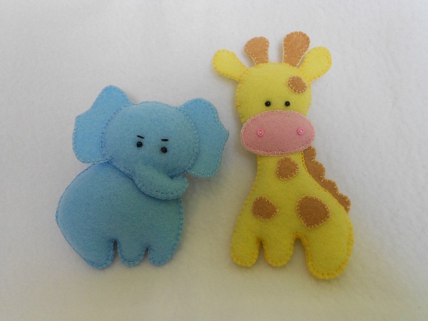 Зверушки по мотивам игрушек Érica Catarina