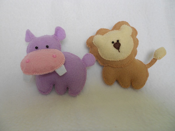 Зверушки по мотивам игрушек Érica Catarina