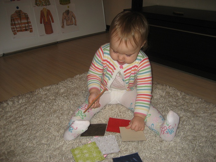 Тактильные карточки. Одежда