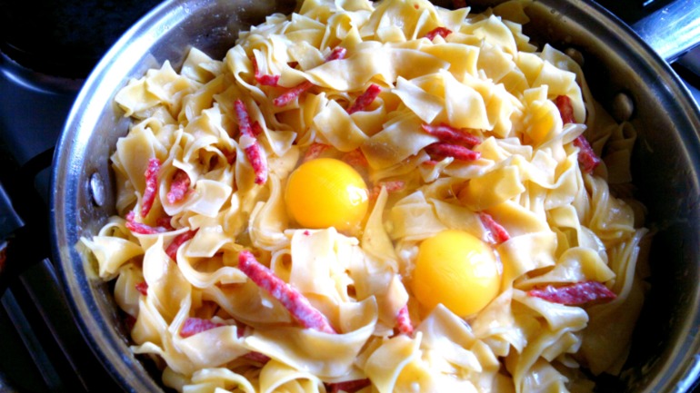 КАРБОНАРА! Как я ее готовлю...