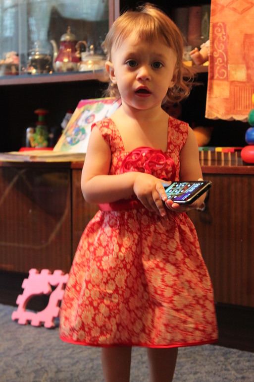 Дубль два: платье для Мирочки