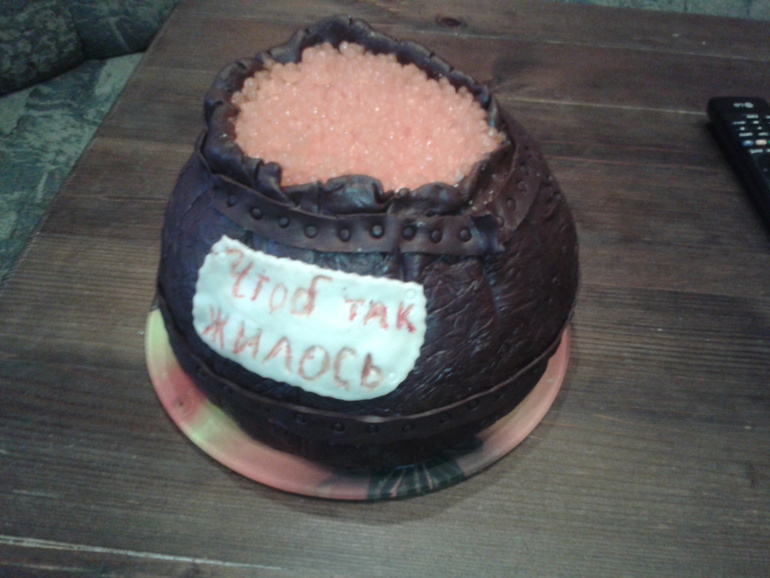 Наполеон в бочке с икрой