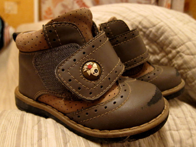 Осенние ботиночки Антилопа 21 размер, 300 руб